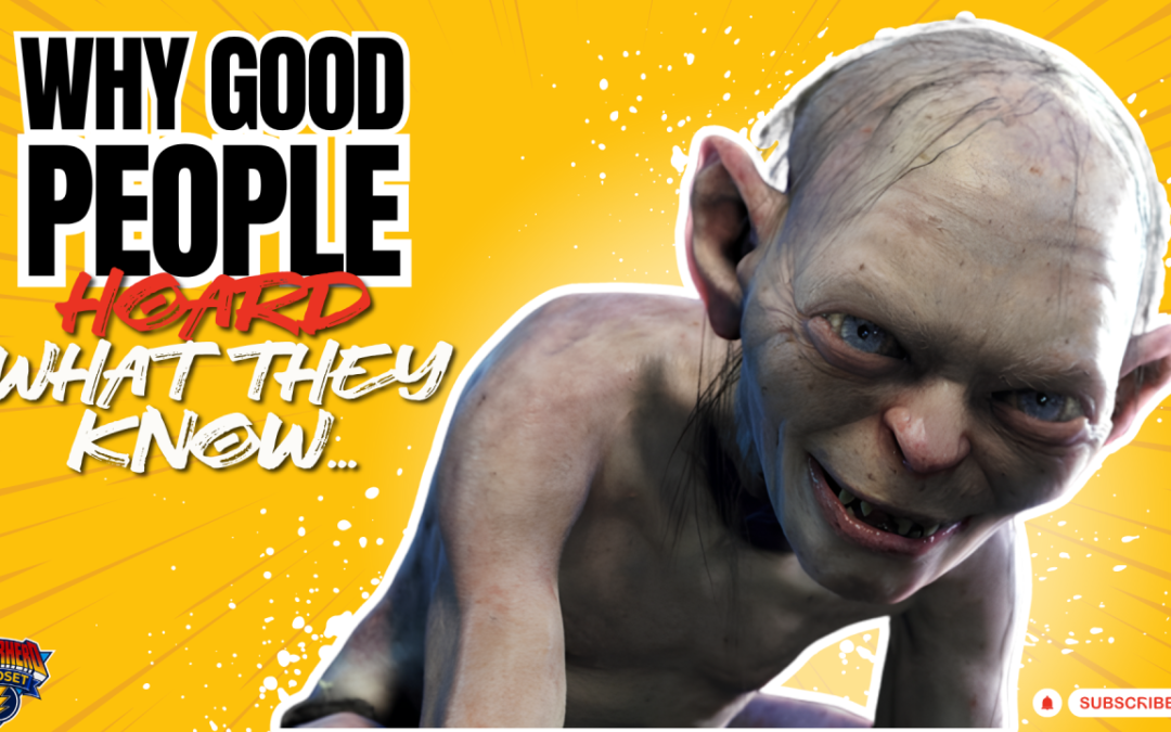 ⚡️Why Good People Hoard What They Know…